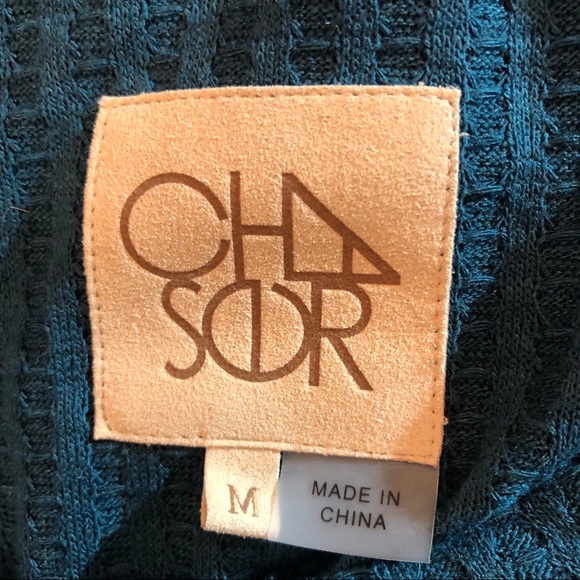 Chaser Emerald Green Waffle Thermal Long Sleeve - Picture 8 of 9